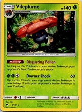 Vileplume Holo Rare SM - Burning Shadows 6/147 LP Holo Pokemon Card