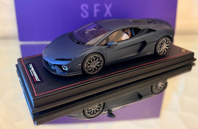 1/18 MR Models Lamborghini Temerario Blue Marinus Matt Ltd ED 33 of 99pcs
