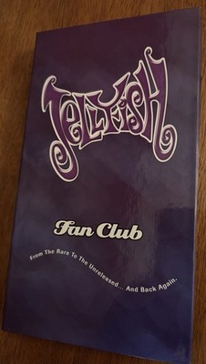 JELLYFISH Fan Club Box Set Recording 4 CD Discs Set-Not Lame Bellybutton Tour