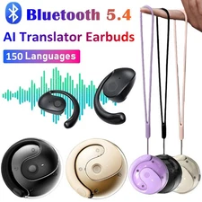 Real Time Translator Earbuds 150 Languages Online Offline Translation Earphones