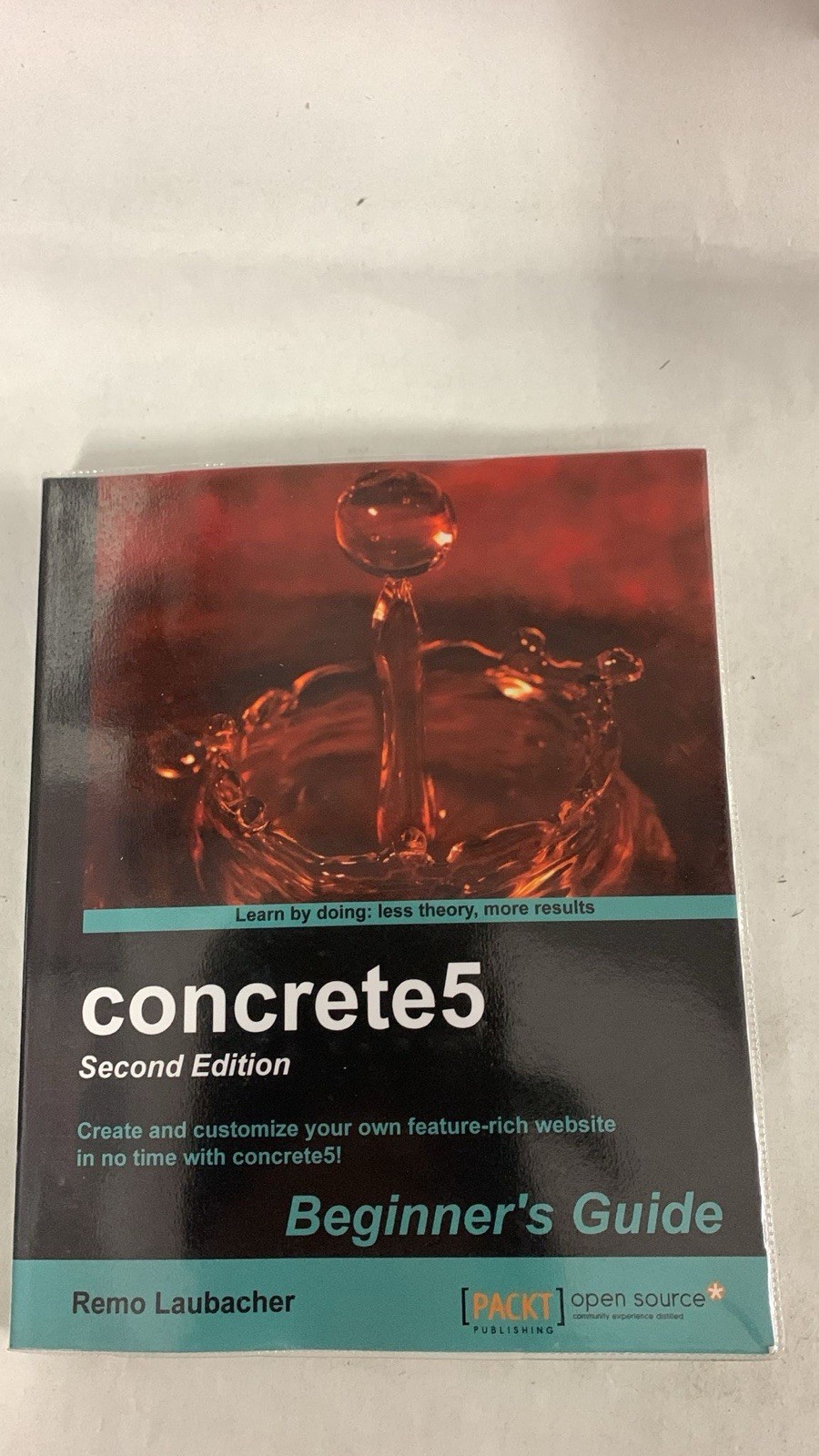 Concrete5 Beginner’s Guide 2nd Edition Remo Laubacher Web Development CMS Book
