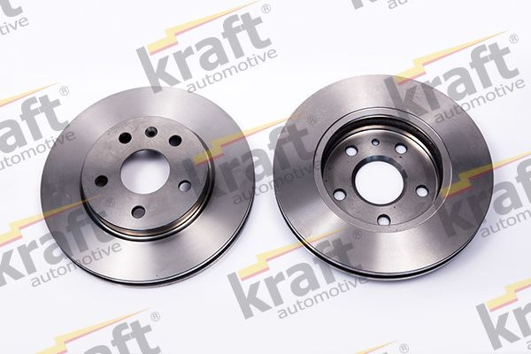 2X Kraft Automotive 6041736 Bremsscheibe FüR Chevrolet Opel Saab-image