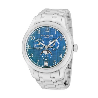 PATEK PHILIPPE Stainless Steel 38mm Annual Calendar MoonPhases Ref.4947 Box 2024