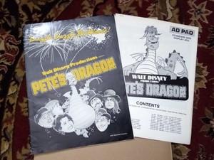 1977 Pete's Dragon Movie - Walt Disney - Theatre Advertisment Kit