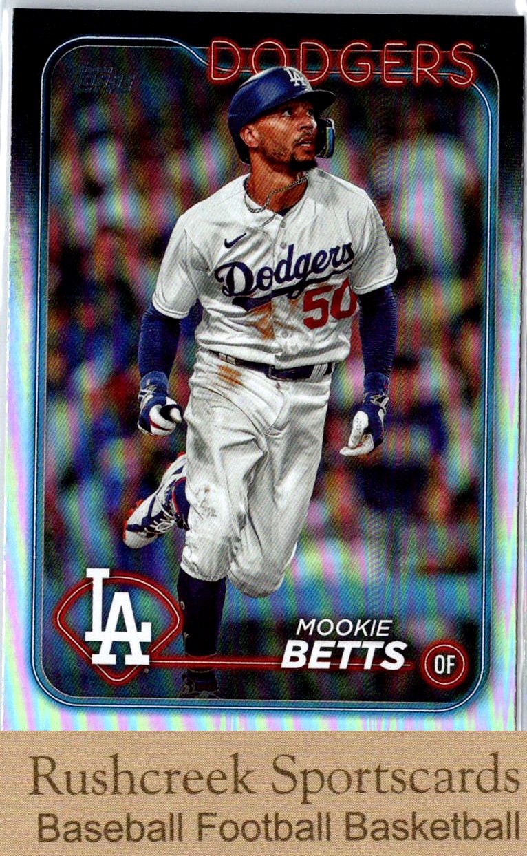 Mookie Betts Rainbow Foil #250