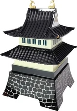 3-Tier Japanese Castle Bento Box | Authentic Makunouchi Design | 18x18x28cm