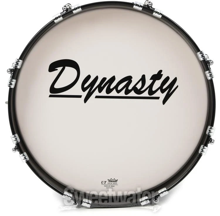 Bajo Dynasty Custom Elite Marching - 16 pulgadas x 14 pulgadas, negro Foto 2 de 4