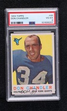 1959 Topps Don Chandler #49 PSA 4 00uu