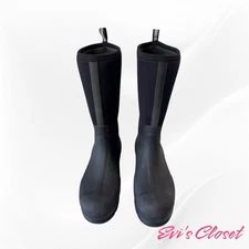 The Original Muck Boot Company Chore Mid Calf Black Soft Toe Muck Boots M12 W113