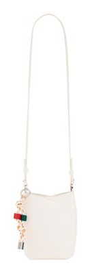 Desigual Half Logo Helene Bag Umhängetasche Tasche Beige Crude creme Neu