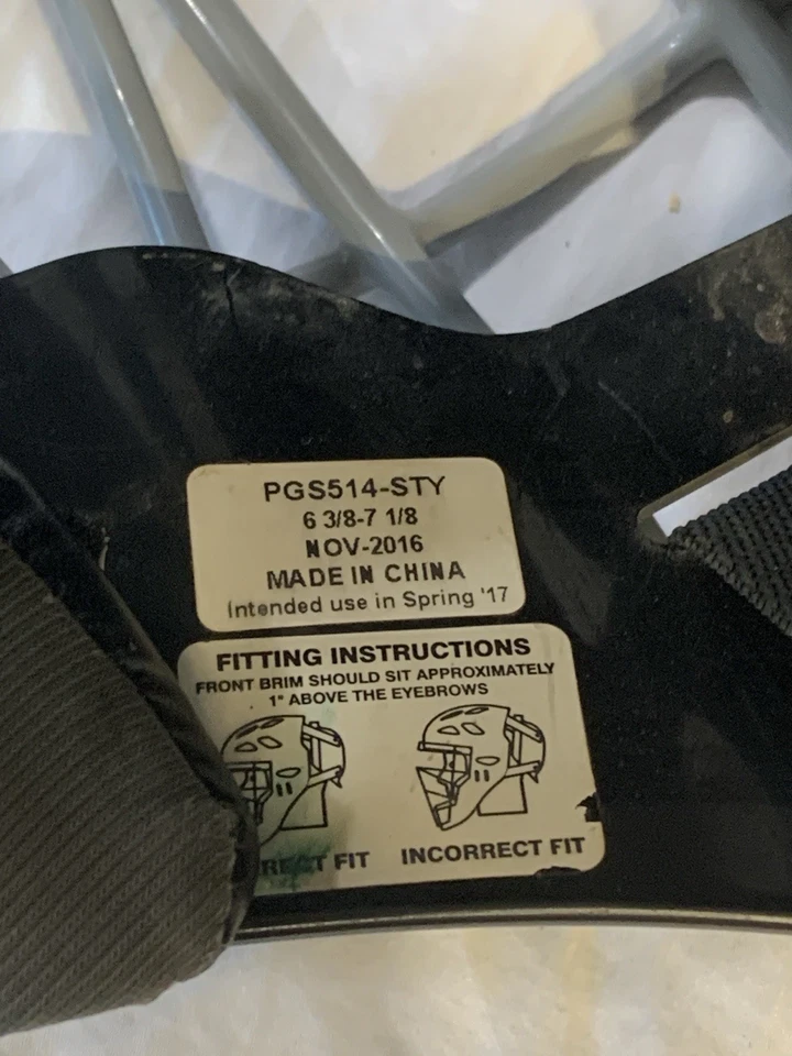Máscara estilo portero de hockey Louisville Slugger Youth PG Serie 5 Catcher PGS514-STY Foto 4 de 4