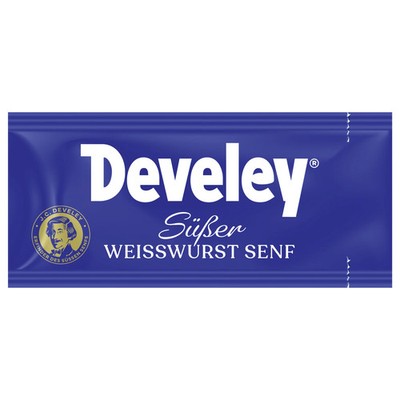 Develey Original Münchner Weißwurstsenf im Portionsbeutel 200x 15 ml