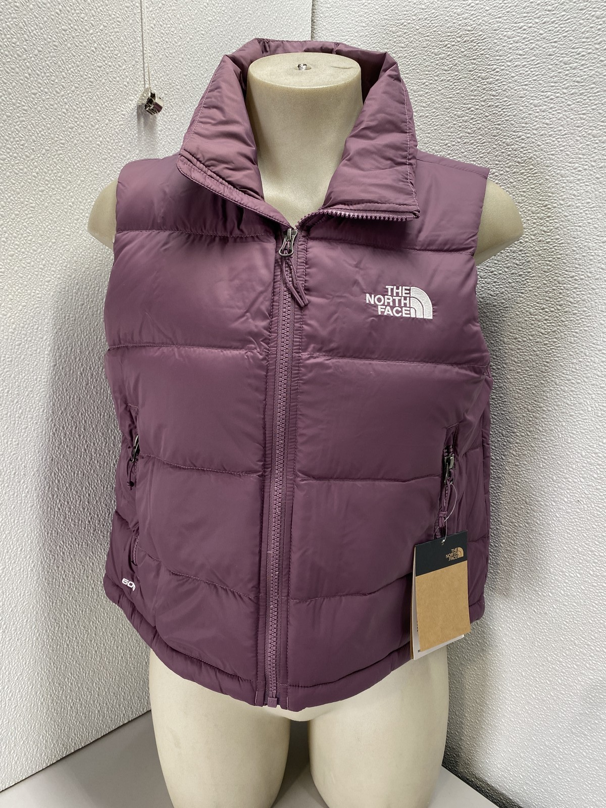 The North Face Womens Hydrenalite Down A-Line Vest Size S Midnight Mauve
