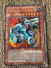 Damaged 1st Ed Machina Fortress Ultra Rare Machina Mayhem SDMM-EN001 HP
