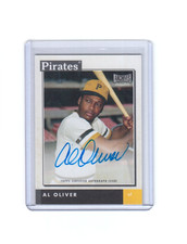 2020 Topps Archives Snapshots Al Oliver AUTOGRAPH #AS-AO Pittsburgh Pirates