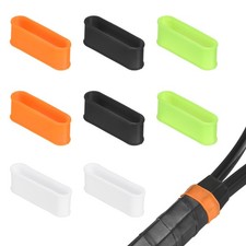 8-Pack Tennis Racket Silicone Ring for Pickleball/Badminton, Set14 Colors