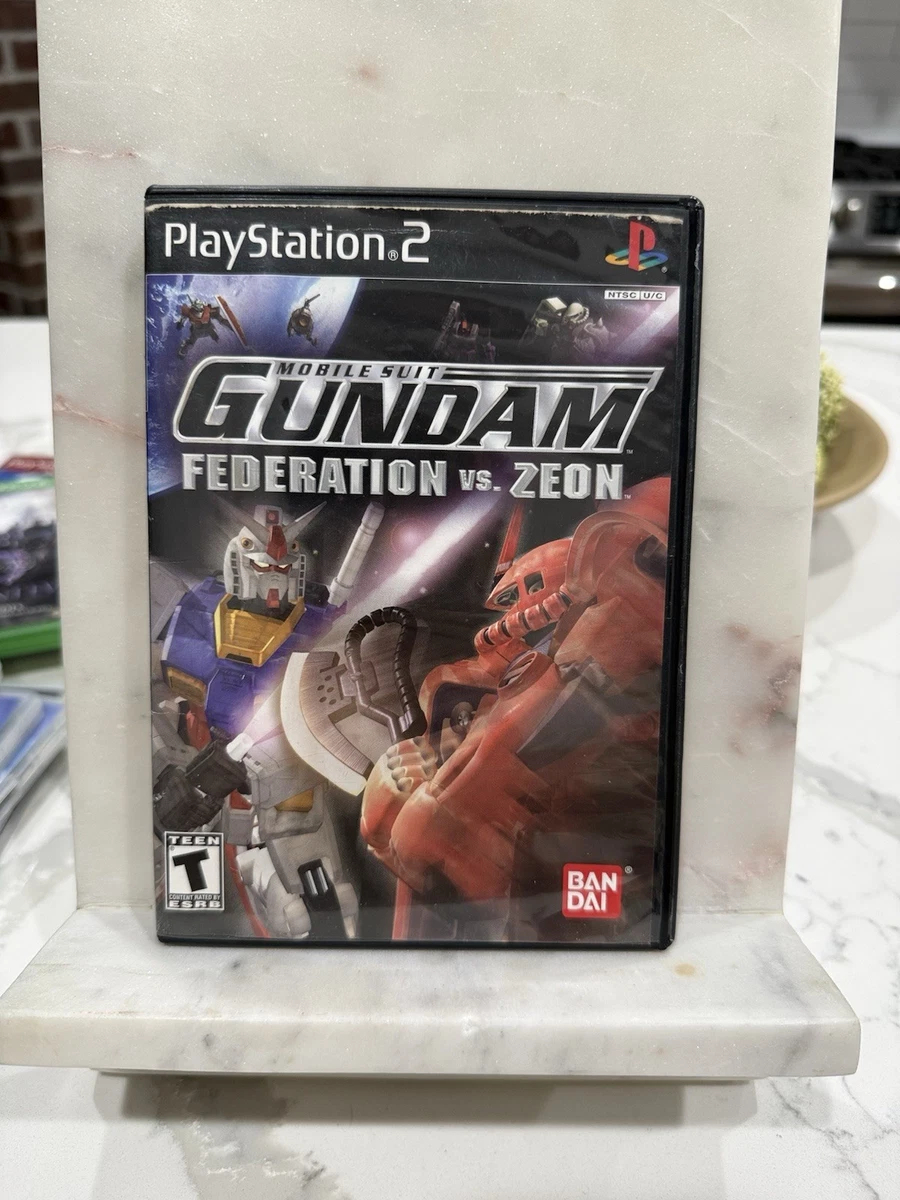 Mobile Suit Gundam: Federation vs. Zeon 2002 Video Games for sale