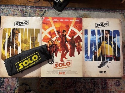 Original Promo Items for Solo: A Star Wars Story 2018