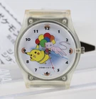Vintage Pokemon Pikachu Quartz Watch ANA Japan Exclusive Clear - Working w/ Box
