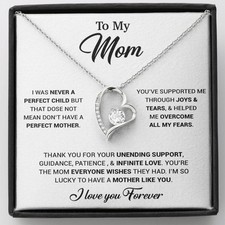 To My Mom Gift for Mother from Son From Daughter Mom Birthday Gift, Mothers Day