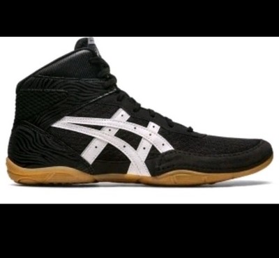 ASICS Men's Matflex 7 Wrestling Shoes Black/White - 1081A051-001, Black/White