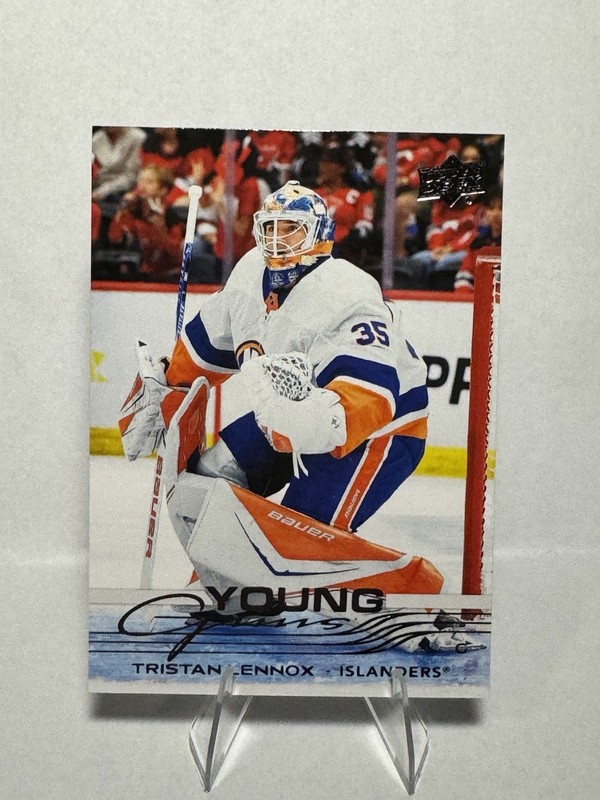 2025-26 Upper Deck Series 2 Young Guns Tristan Lennox RC New York Islanders #471
