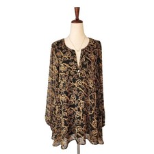 SHOW ME YOUR MUMU | Paisley Tunic Top Size S Mini Dress Flowy Bohemian Festival