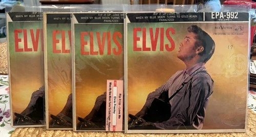 4 Copy Lot Elvis Presley EPA-992 Love Me ‘Elvis, Vol 1’ 45 EP All VG+/VG+