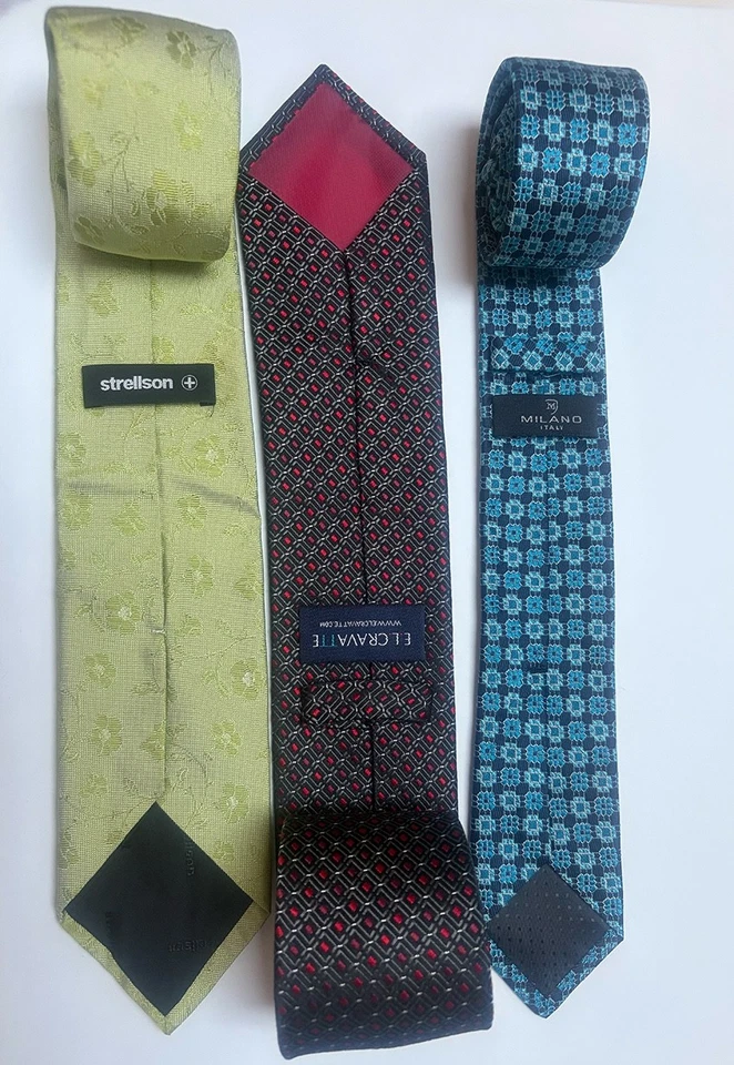 Krawatten Konvolut, 3 Designer-Krawatten, Topzustand - Bild 1 von 1