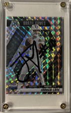 2025 Panini Donruss Jordan Love signed autographed card Green Bay Packers