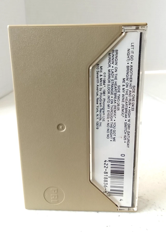 Def Leppard High 'N' Dry Cassette Tape Vintage 1984 PolyGram Records VG+ - Image 2 of 4