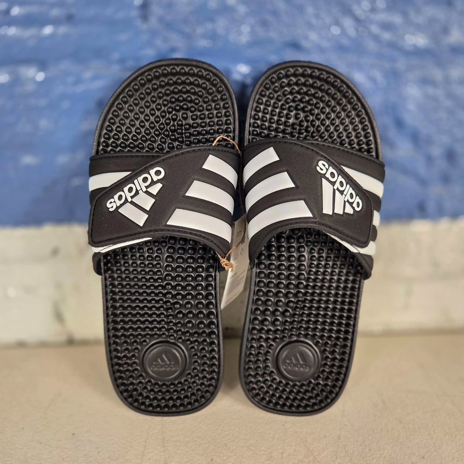Sandali Adidas Adissage neri taglia 6 US M