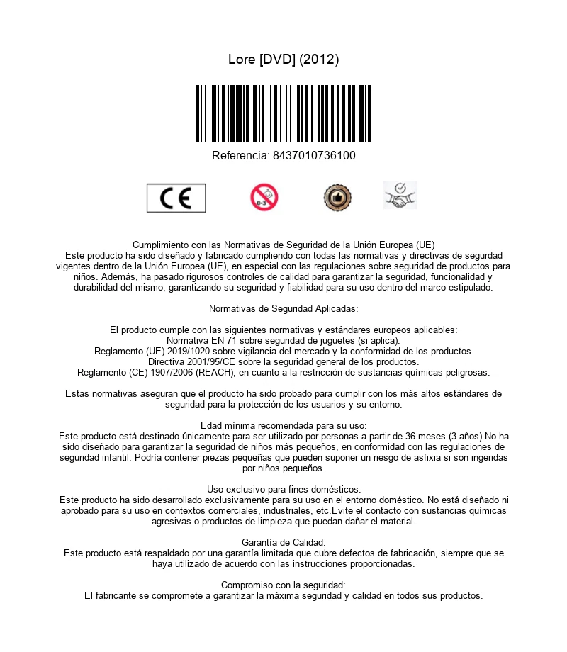 Lore [DVD] (2012) - Imagen 3 de 3