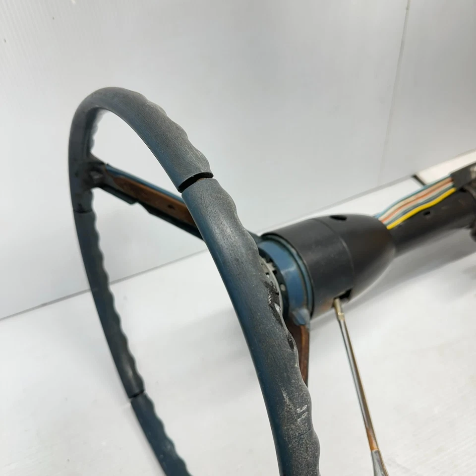 1969 Ford Mustang Steering Column Mercury Cougar Floor Shift Non Tilt Foto 3 de 4