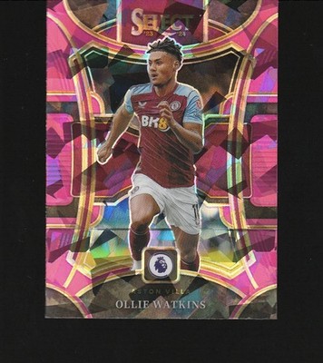 Ollie Watkins-2023-24 Panini Select Premier League-Mezzanine #111 Pink Ice Prizm