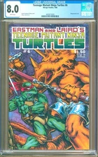 Teenage Mutant Ninja Turtles #6 (1986) CGC 8.0  WP  Eastman - Laird