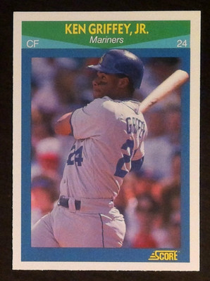 1990 Score Rising Star Ken Griffey Jr. #3 Mariners