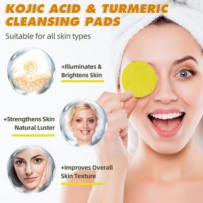 Only Supports Self Pickup With Waybill Amococo Turmeric & Kojic Cleansing Pads B