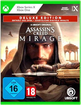 Assassins Creed: Mirage - Deluxe Edition - Xbox ONE & Series X - Neu & OVP