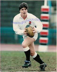 Stuart Barnes England Colour Rugby Original Photograph 10 X 8 Ebay