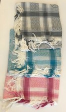 Peace Sign Arabian Scarf Shemagh 40" x 40" choose your color