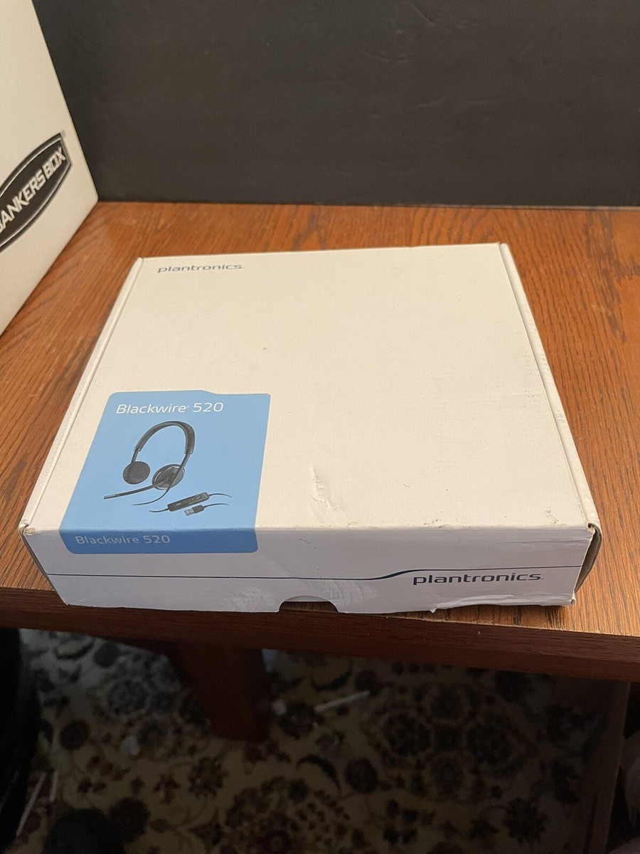 Plantronics Blackwire 520 Black Headset - P/N 88861 | eBay