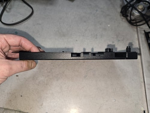 Sony PS2 Slim ^90001^Modello Nero SOLO-Custodia inferiore esatta-Intatta-Graffiata-PARTI - Foto 7 di 14