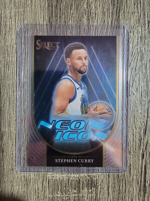 2023-2024 Panini Select Stephen Curry Neon Icon Card #4 | eBay