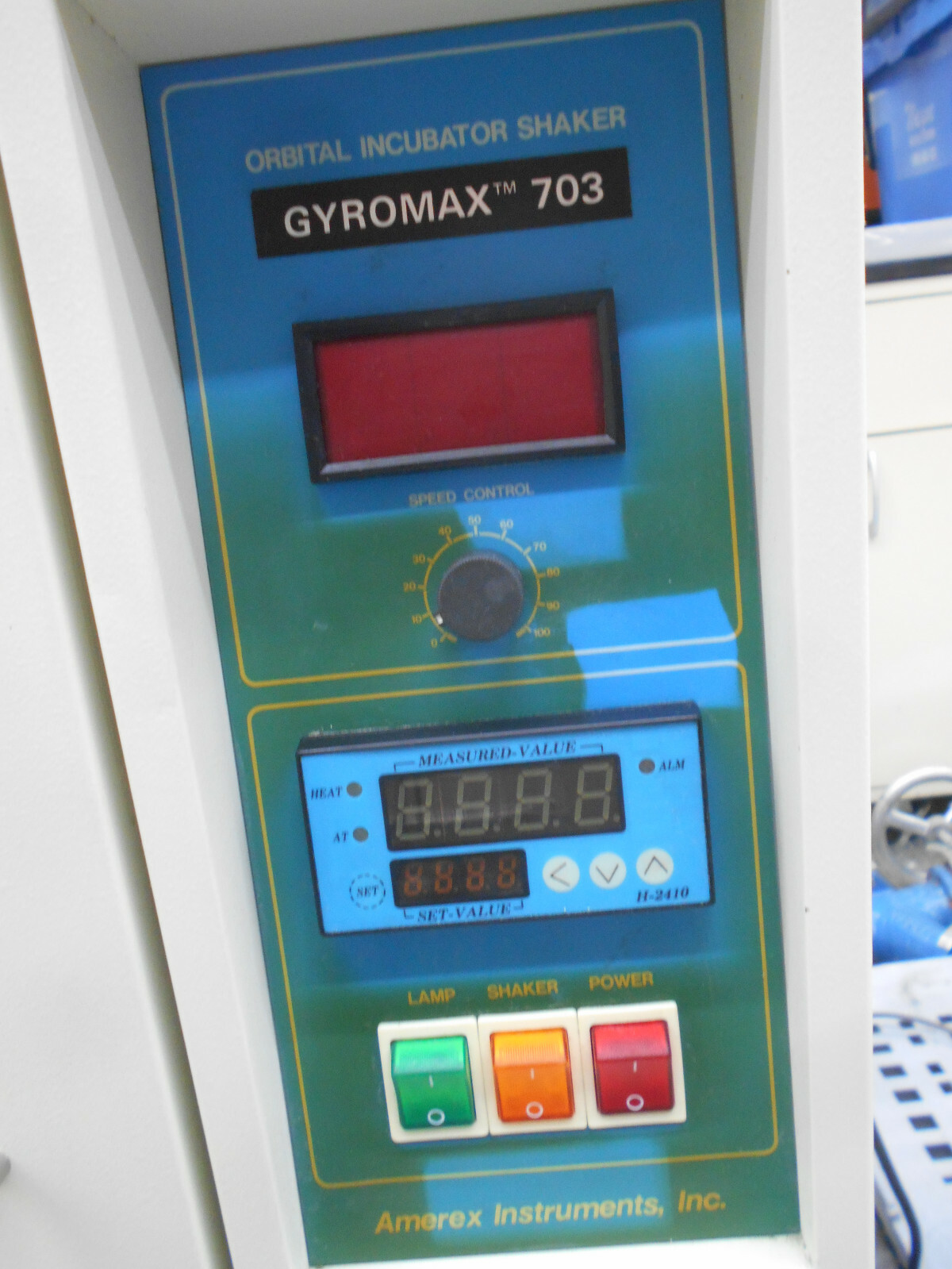 Amerex Sk703 Oribital Incubator Shaker Gyromax 703 W/ Partlow MRC 7000