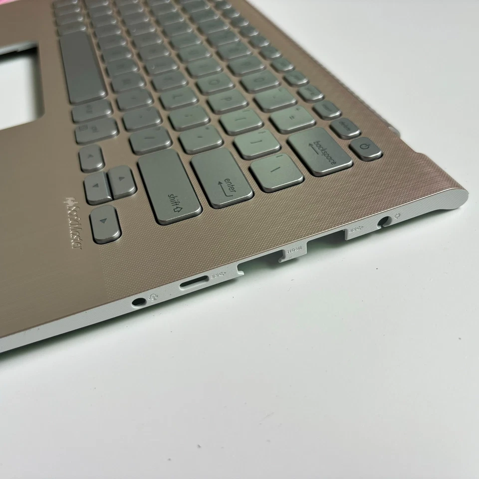 FOR ASUS X430 X430FA X430UA Gold Laptop C Shell Palmrest Backlit Keyboard - Image 3 of 4