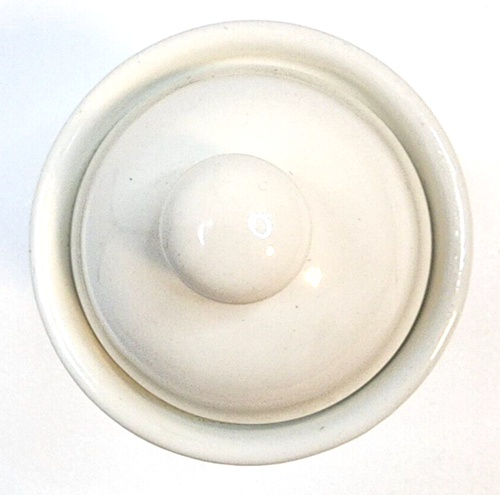 Blyth HomeScents Candle "Hugs & Cookies" Art Pottery Ceramic Jar w/ Lid - Picture 3 of 5