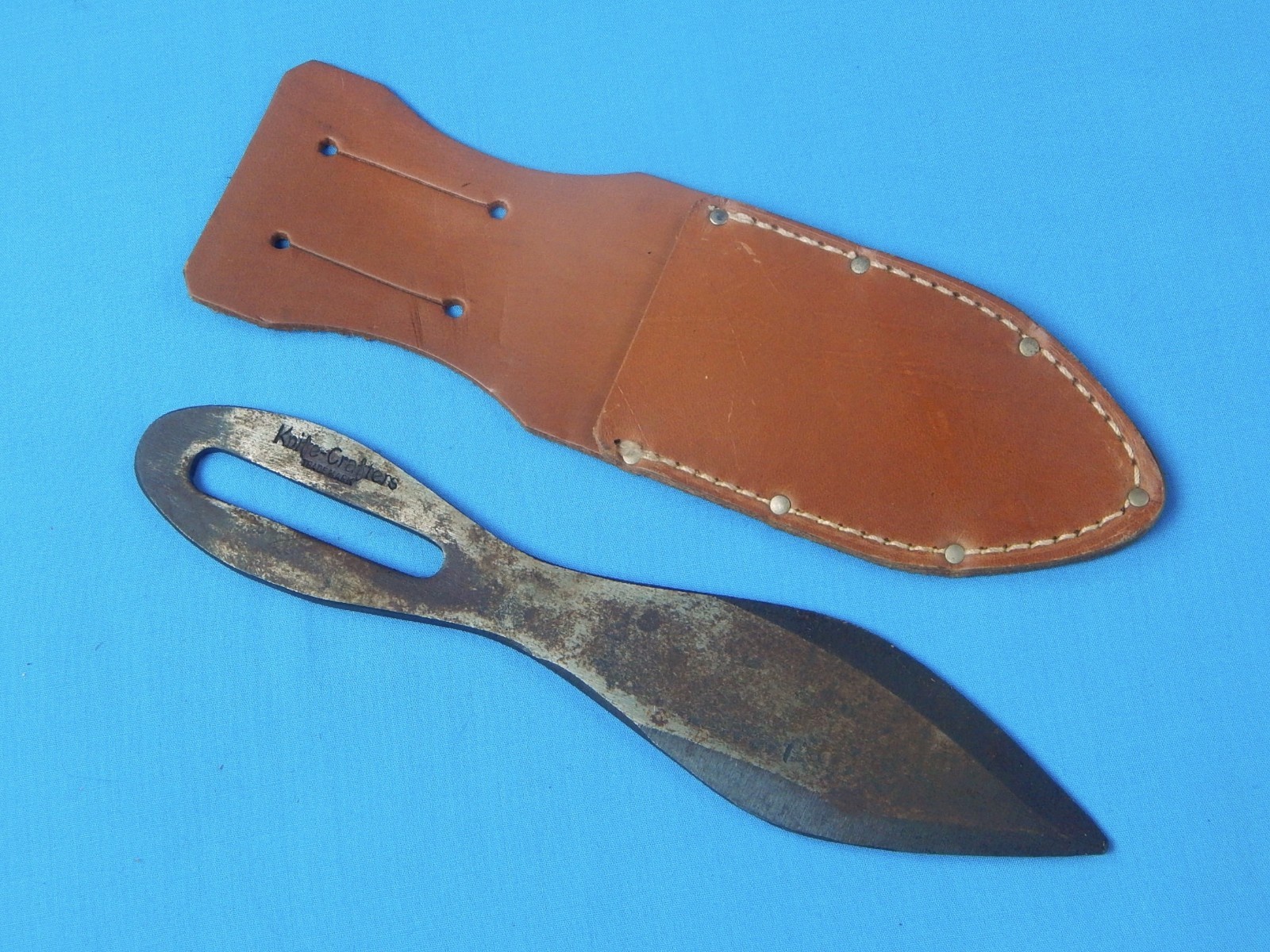 RARE US Vintage Pre WW2 Knife Crafters Phila. Pa. Phantom Throwing