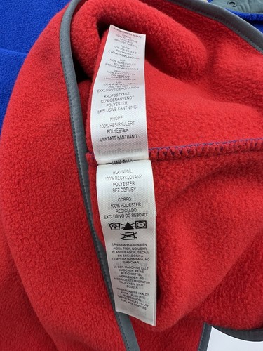 Patagonia Synchilla Snap Fleece Pullover Pasage Blue Red 25551 Men's XL NWT - Picture 12 of 13