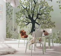 Bambi Wald Kinderzimmer Wandbild 400X250Cm Disney Vlies Tapete Unisex Baby